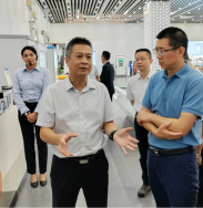 省生态环境厅、省工业和信息化厅调研生态环境