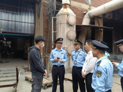 佛山市生态环境局开展打击非法排放工业废水联合执